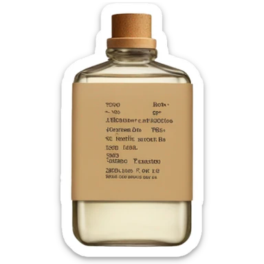 Le Labo 100ml fragrance bottle sticker