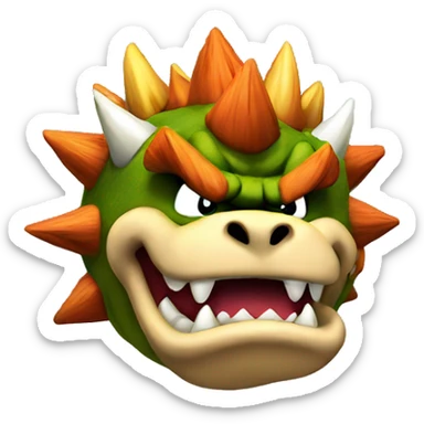 Bowser sticker