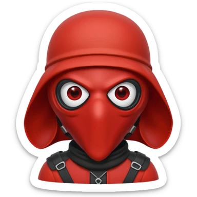 squid game soldier  sticker