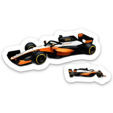 2022 monaco livery mclaren formula 1 car sticker