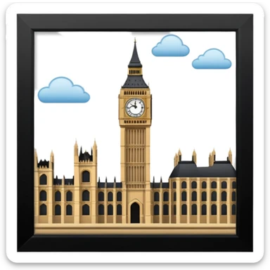 Big Ben London  sticker