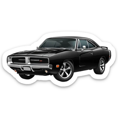 Dodge charger RT sticker