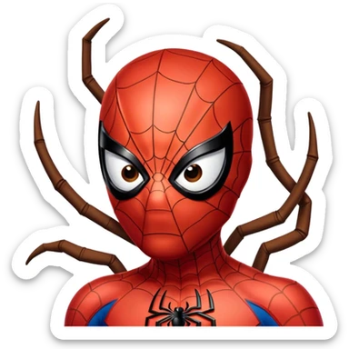 Spider man from marvel  sticker