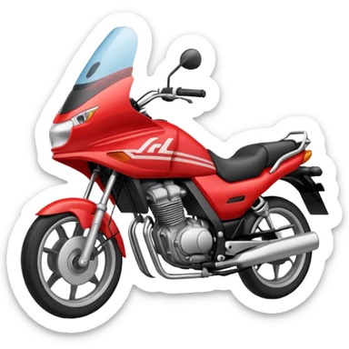 Faça um emoji da logo da asa da Honda Moto sticker