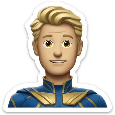 Homelander from "the boys" series sticker