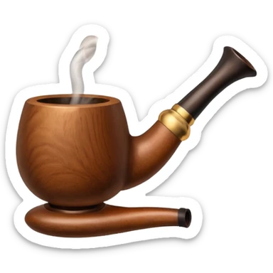 smoking pipe sticker