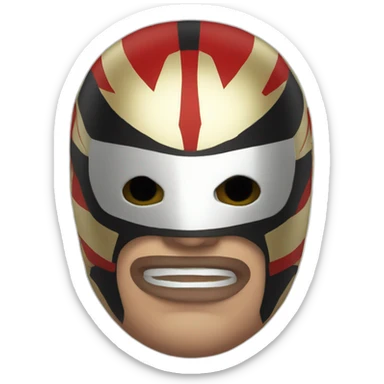 luchador sticker