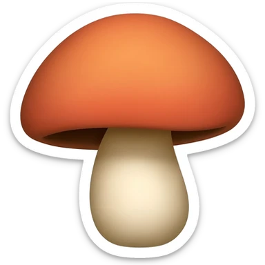 Walking Mushroom sticker