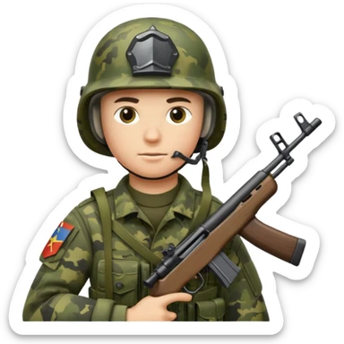 War between Russia and Ukraine sticker