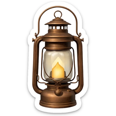 Camp Essentials, lanthern sticker