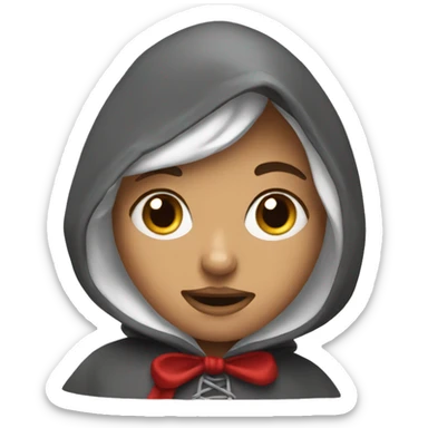 Red Riding Hood based on my own emoji sticker
