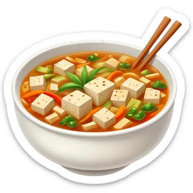 Hot and sour soup  sticker