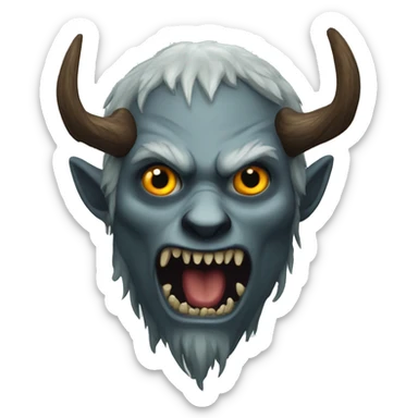 Wendigo sticker