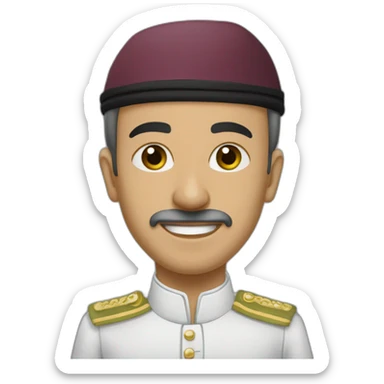 insbired from the algerian president abd lmajid tebboun sticker