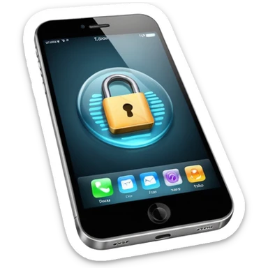 Locked Phone sticker