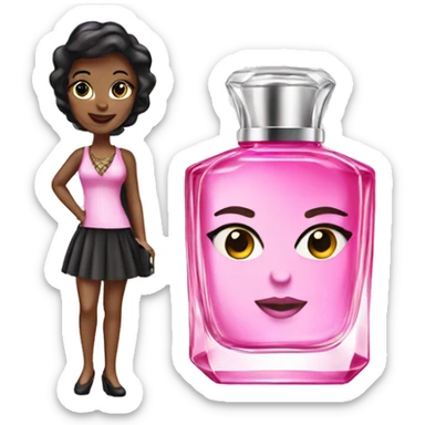 Good girl perfume sticker