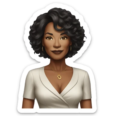 Angela bassett sticker