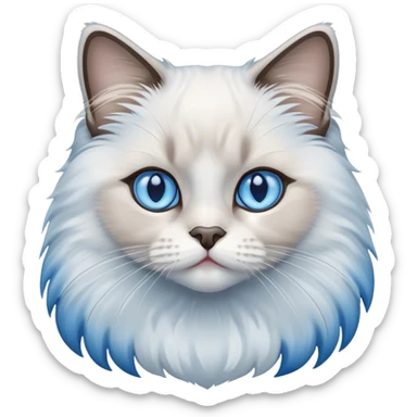 Ragdoll blue point sticker
