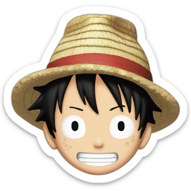 Luffy One piece sticker