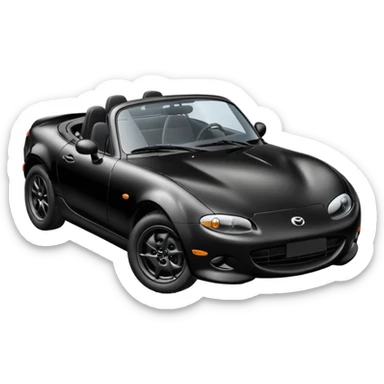 Miata floppy floppy sticker