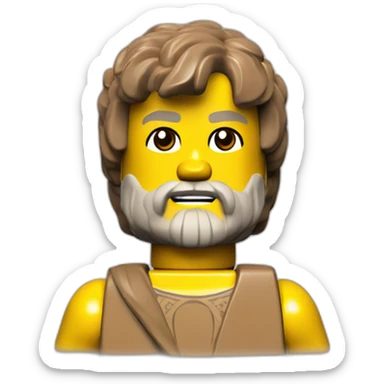 Lego de zeus sticker