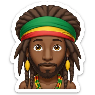 Rastaman sticker