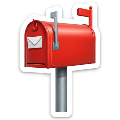 mail box sticker
