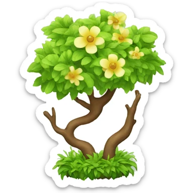 Spring sticker