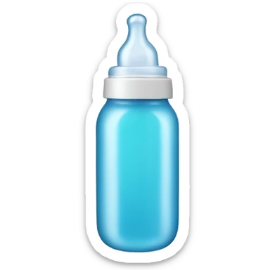 Baby bottle  sticker