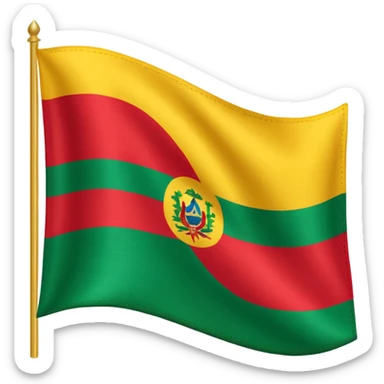 Drapeau indépendantistes de la Guadeloupe  sticker