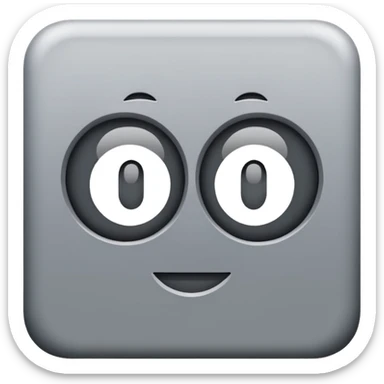 100  le nombre dans un carre gris sticker