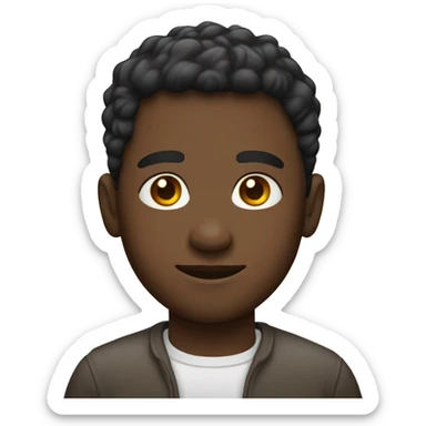 Person of aftican descent sticker