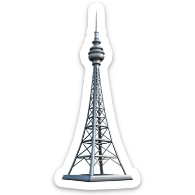 radio tower sticker