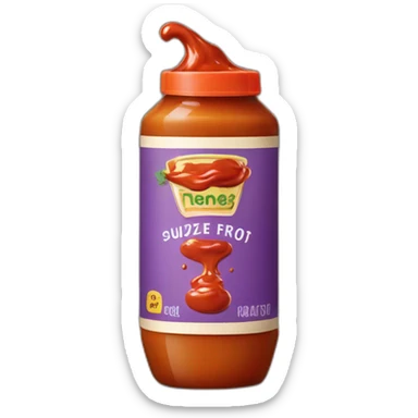 Squeeze Sauce sticker