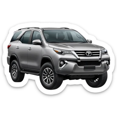 Fortuner car emoji sticker