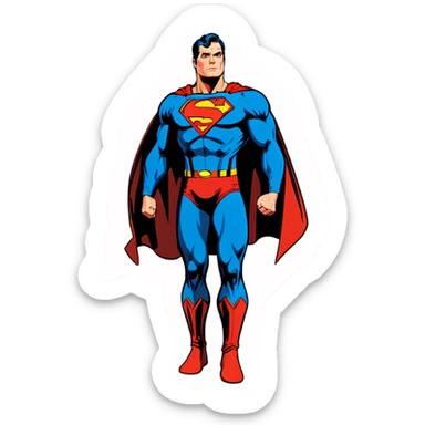 Superman sticker