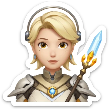 Mercy Overwatch sticker