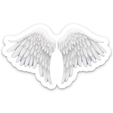 angel wings sticker