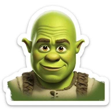 Shrek sticker