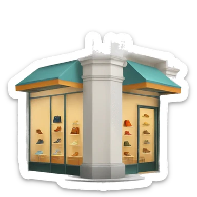 Hermes boutique sticker