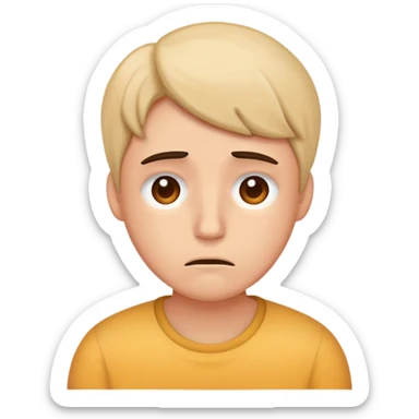 mentally exhausted sticker