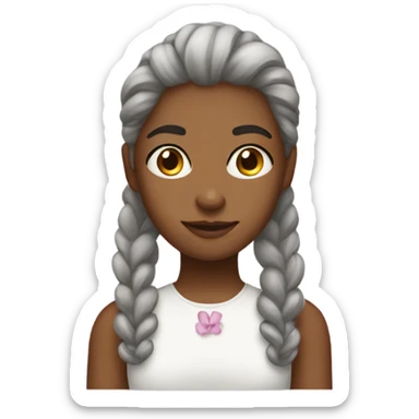 I’m just a girl in text sticker