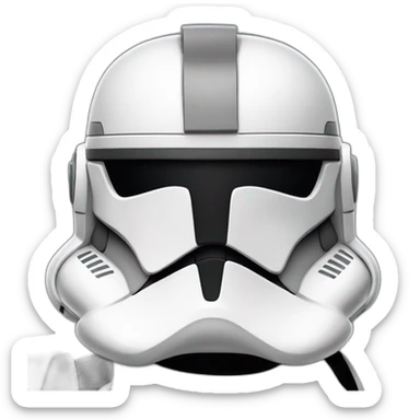 Clone trooper from Star Wars sticker