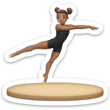 gymnastic sticker