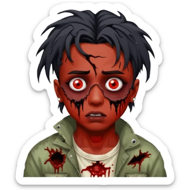Playboi Carti zombie sticker
