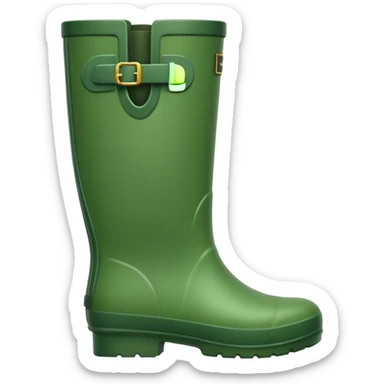 Children’s wellington boot sticker