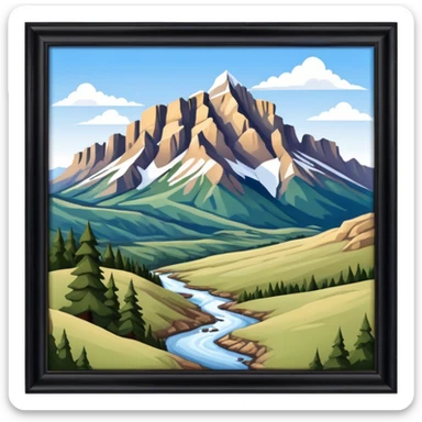 Uncompahgre Peak Colorado sticker