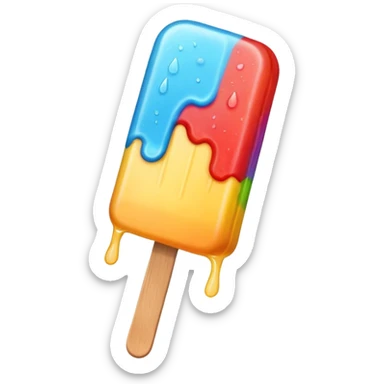 make a popsicles sticker