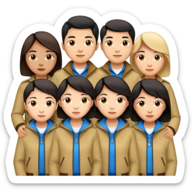 make BTS doing 67 sticker