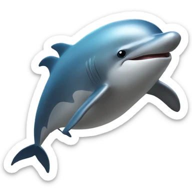 delfin sticker
